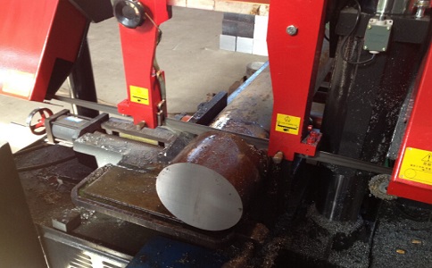 钦南卧式带锯床加工时出现明显振荡如何排查？